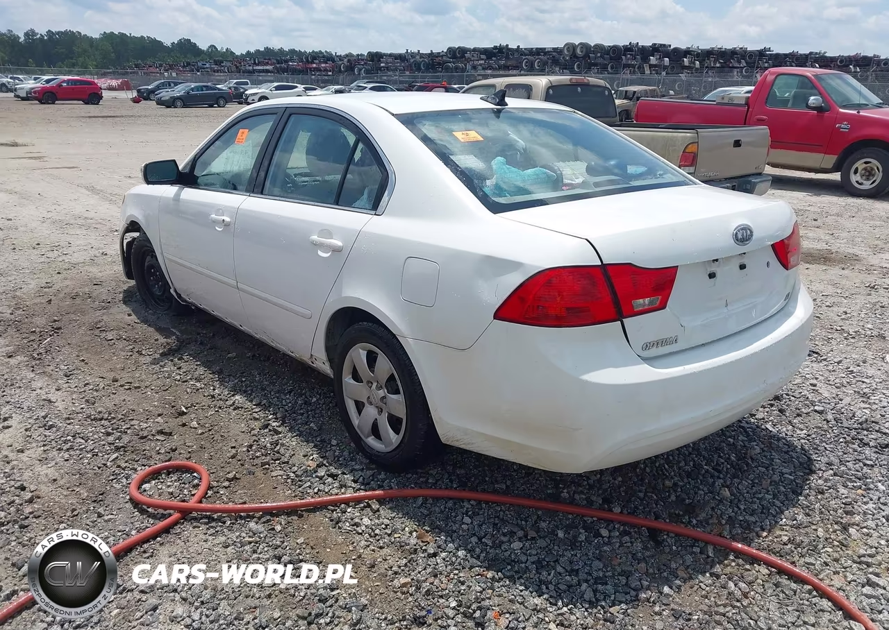 2009 Kia Optima Lx VIN:KNAGE228295292519 - 3