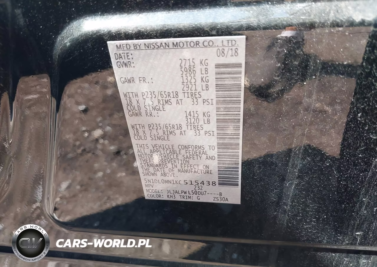 2019 Infiniti Qx60 Pure VIN:5N1DL0MN1KC515438 - 9