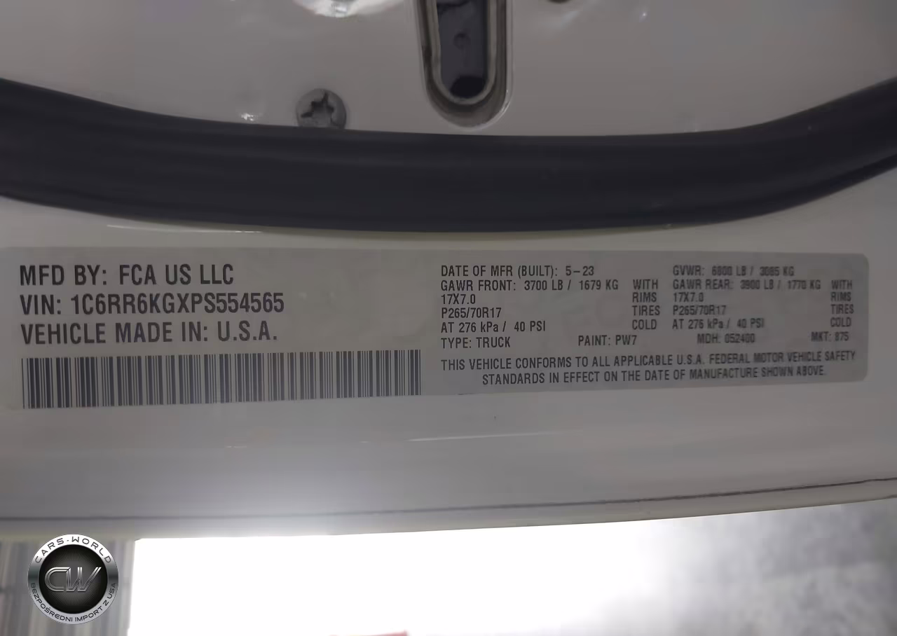 2023 Ram 1500 Classic Tradesman 4X2 5'7 Box VIN:1C6RR6KGXPS554565 - 9