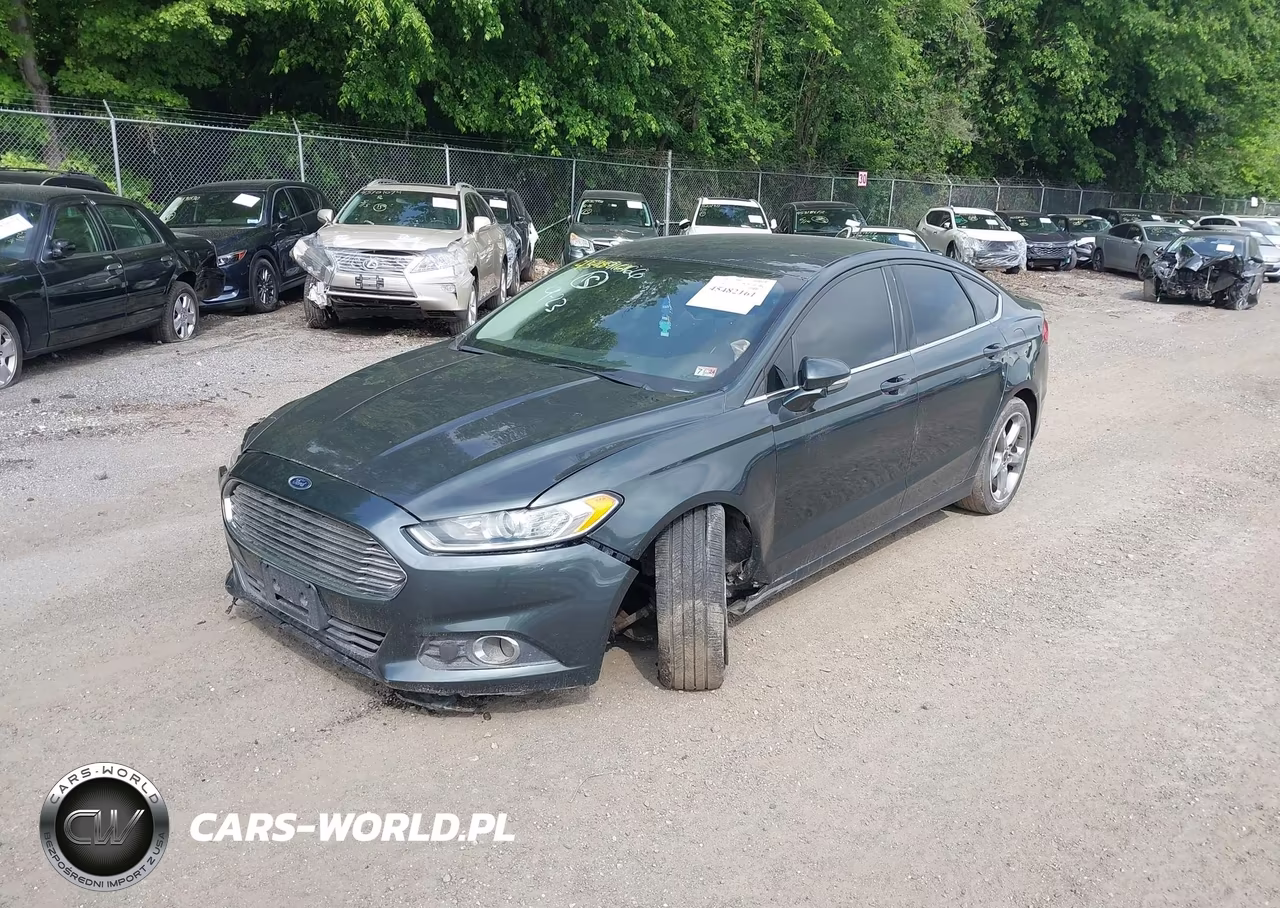 2015 Ford Fusion Se VIN:3FA6P0H76FR135313 - 2