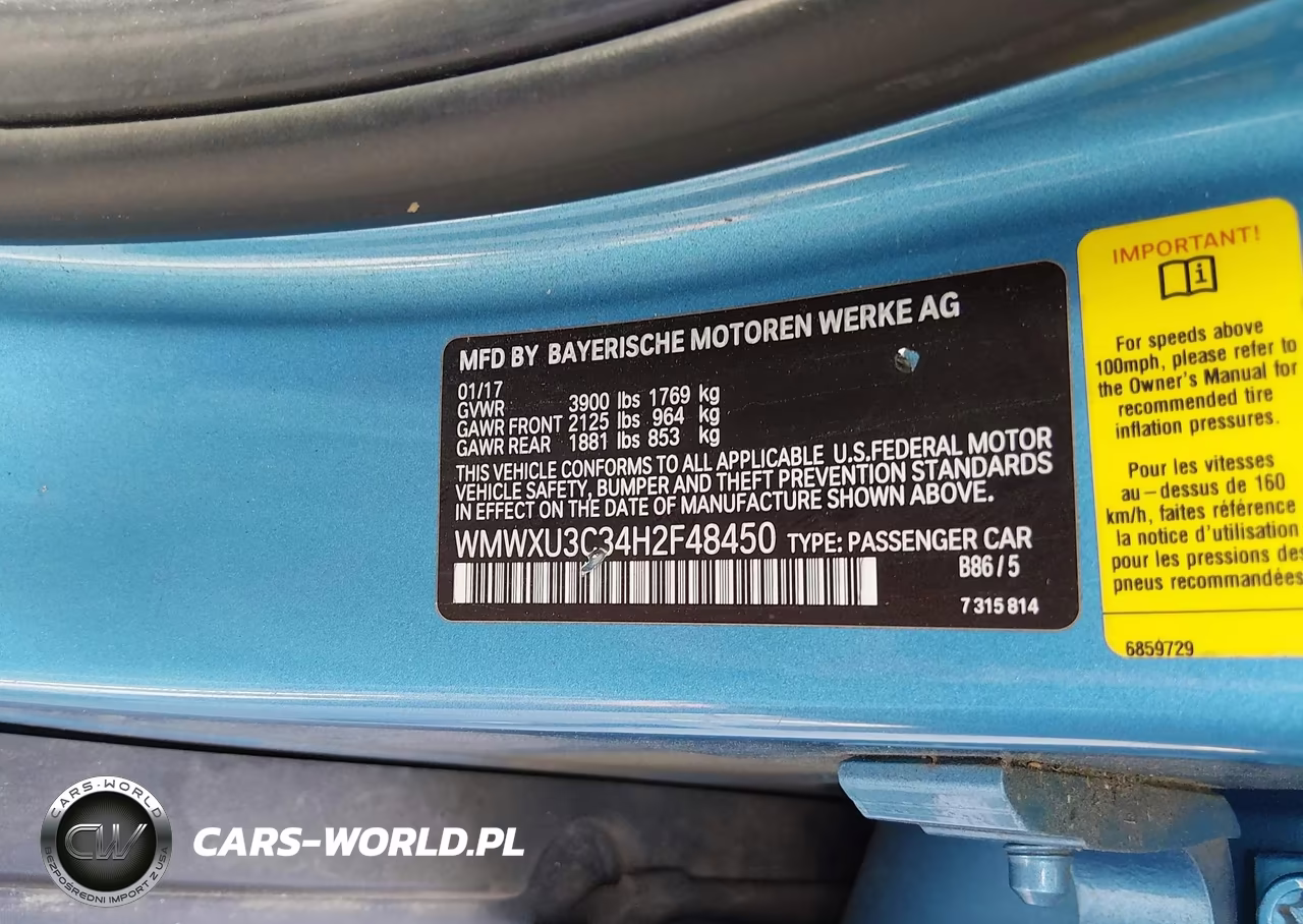 2017 Mini Hardtop Cooper S VIN:WMWXU3C34H2F48450 - 9