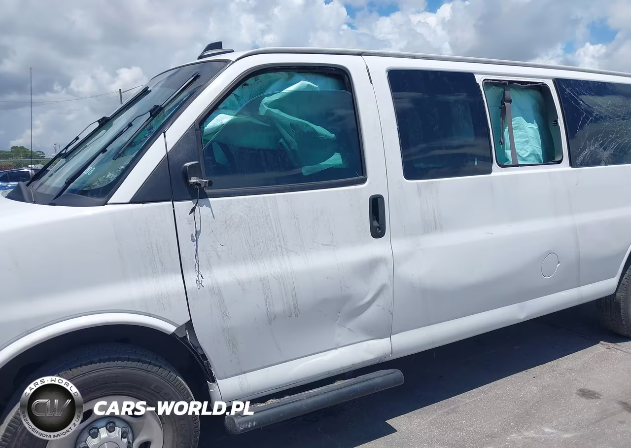2024 Chevrolet Express Passenger Rwd 3500 Extended Wheelbase Ls VIN:1GAZGNFP4R1169779 - 6