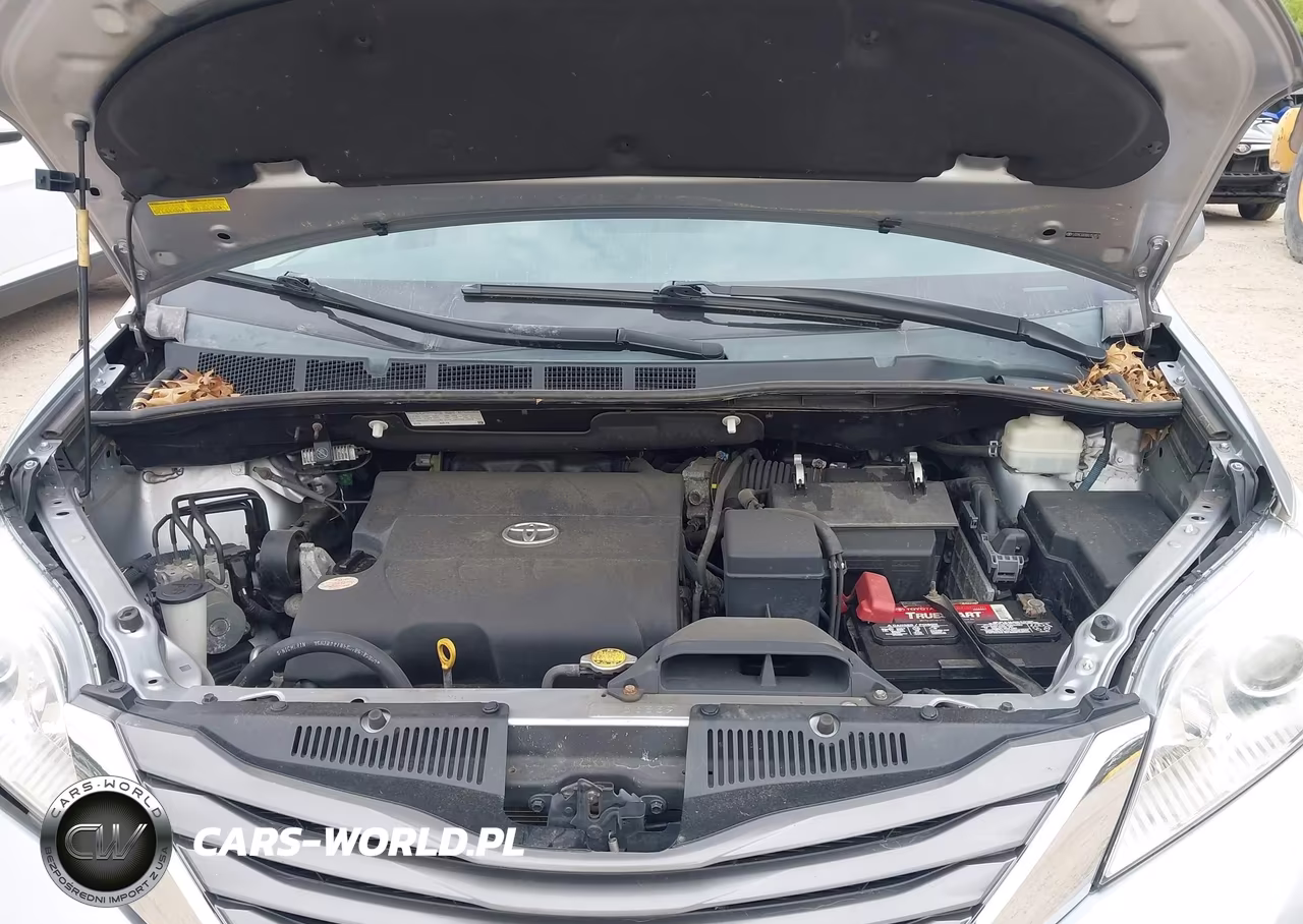 2011 Toyota Sienna Xle V6 VIN:5TDYK3DC6BS152853 - 10