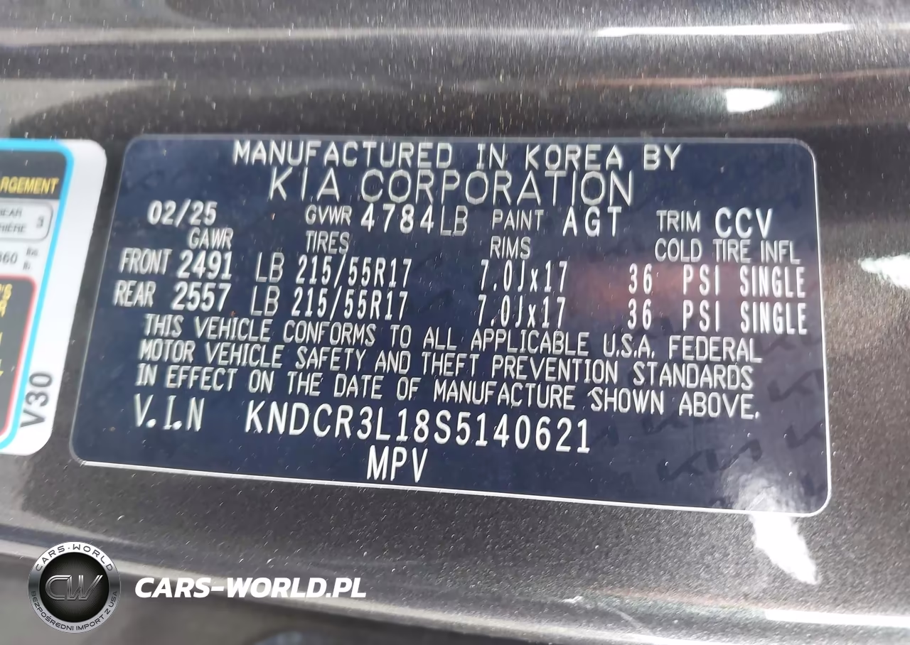 2025 Kia Niro Ev Wind VIN:KNDCR3L18S5140621 - 9