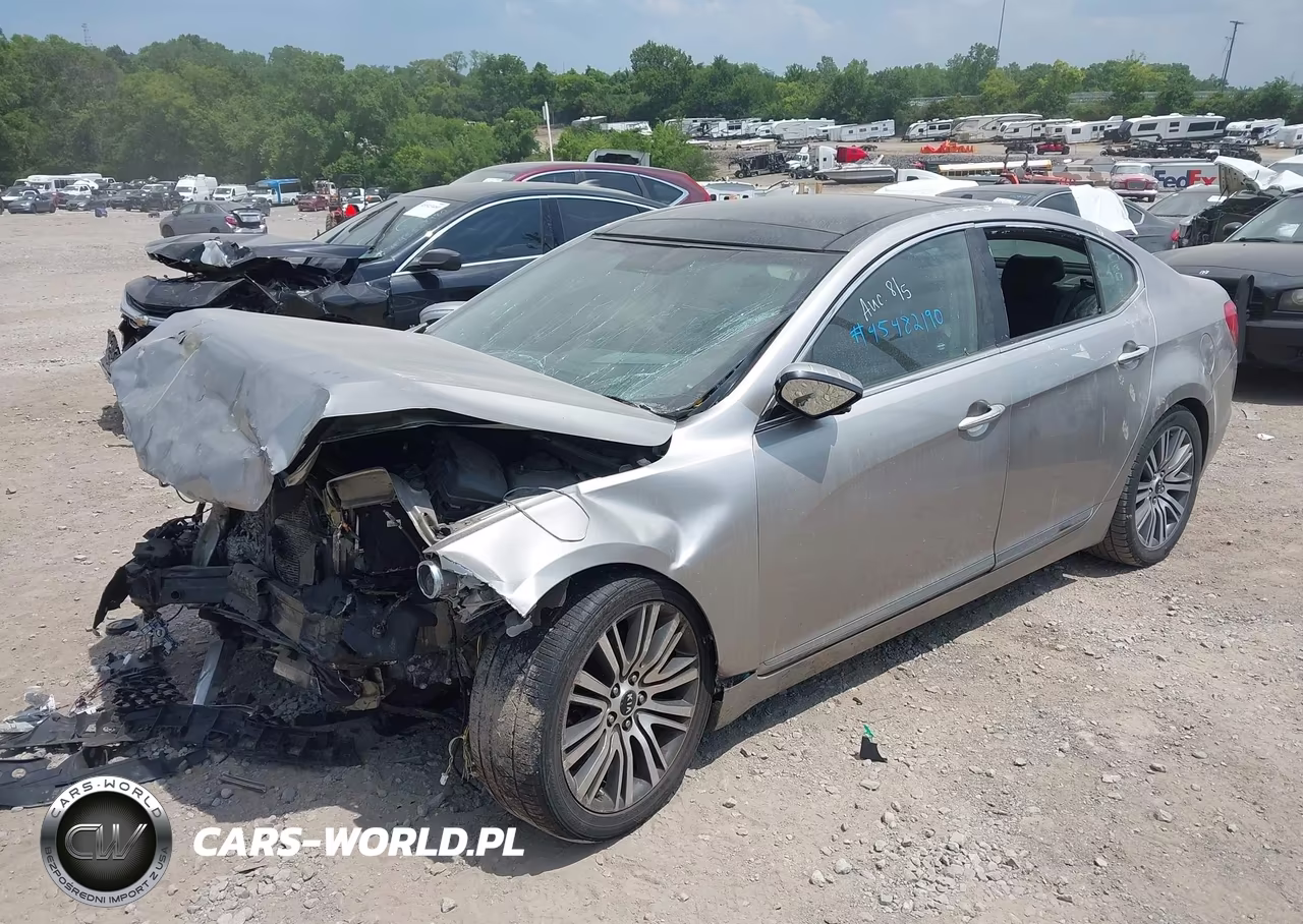 2014 Kia Cadenza Premium VIN:KNALN4D77E5153818 - 2