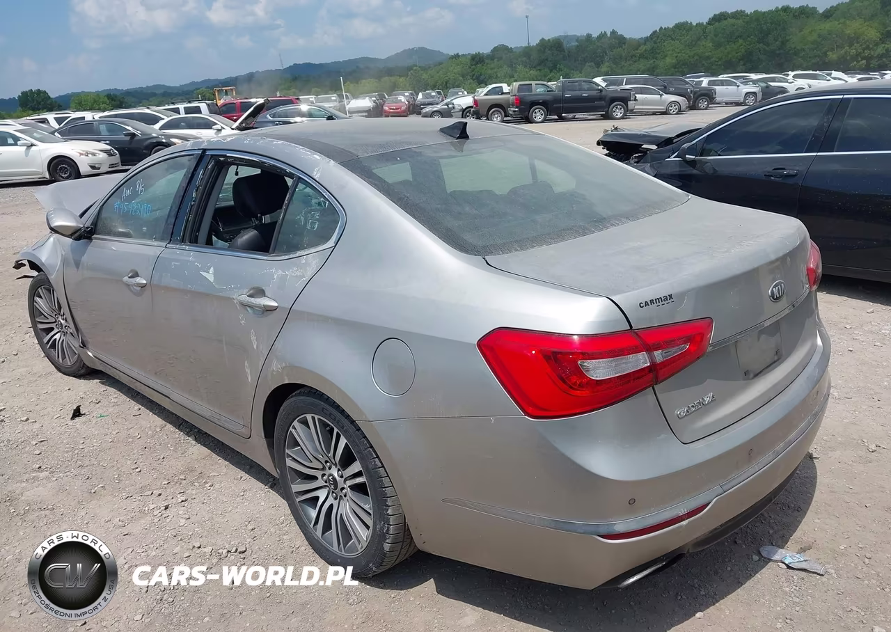 2014 Kia Cadenza Premium VIN:KNALN4D77E5153818 - 3