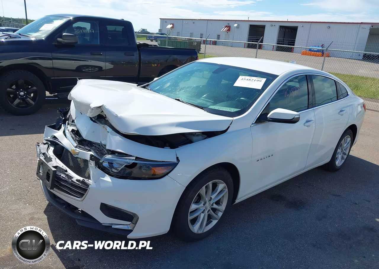 2018 Chevrolet Malibu Lt VIN:1G1ZD5STXJF124476 - 2