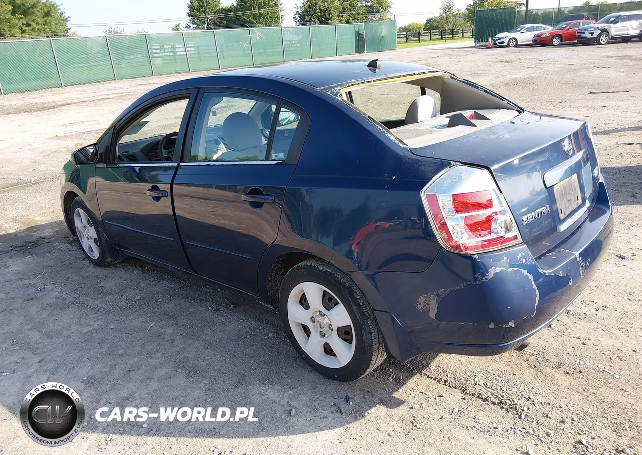 2007 Nissan Sentra 2.0S VIN:3N1AB61E07L653620 - 3