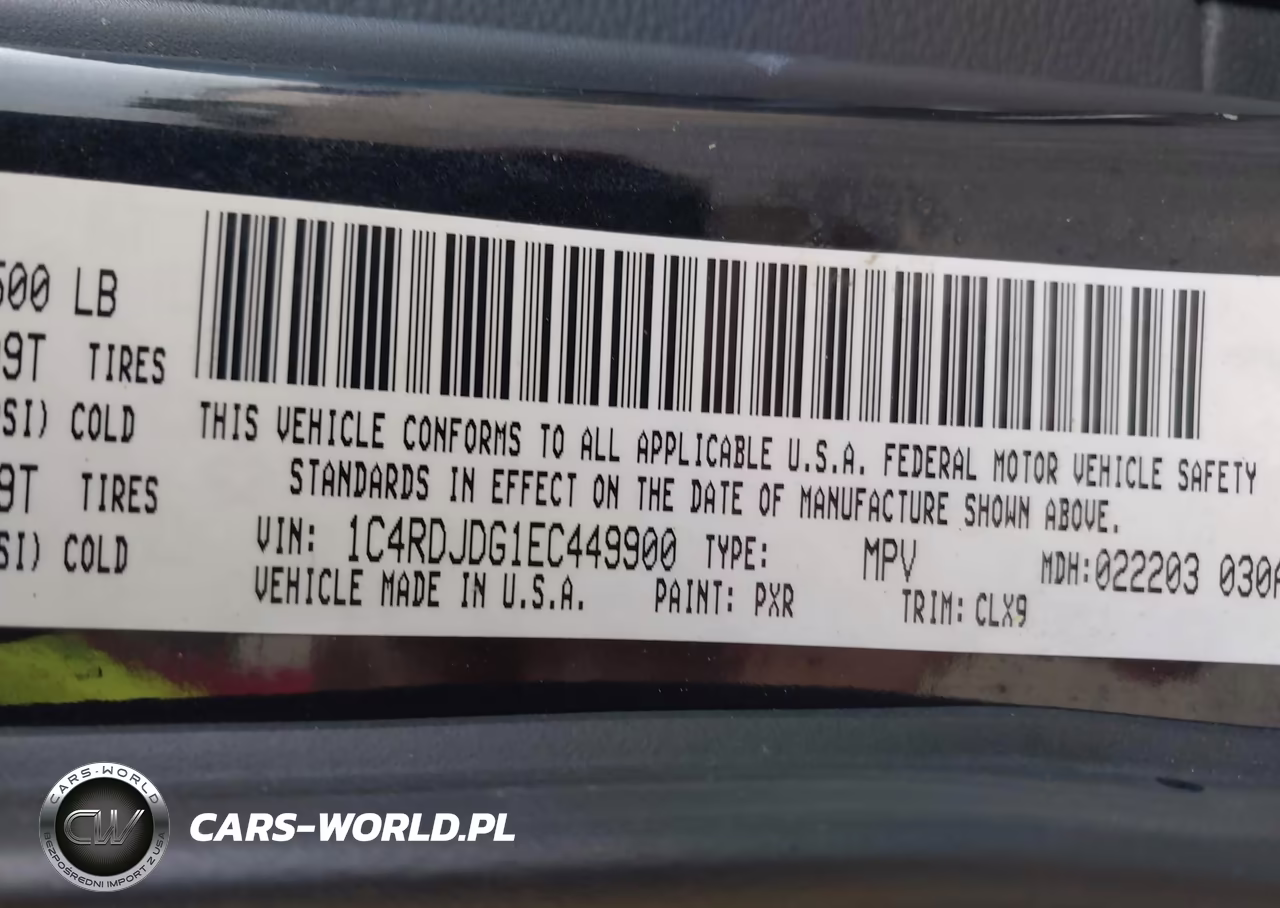2014 Dodge Durango Limited VIN:1C4RDJDG1EC449900 - 9