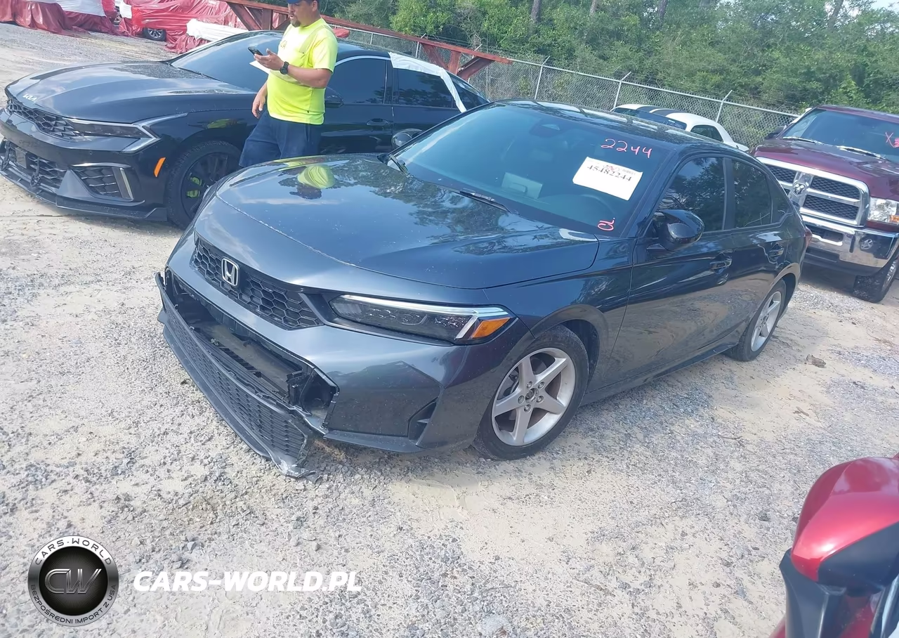 2026 Honda Civic Sport VIN:2HGFE2F53TH505574 - 2