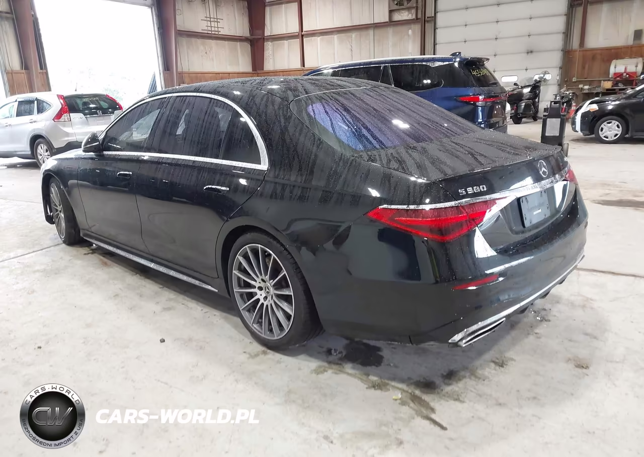 2021 Mercedes-Benz S 580 4Matic VIN:W1K6G7GB2MA043556 - 3
