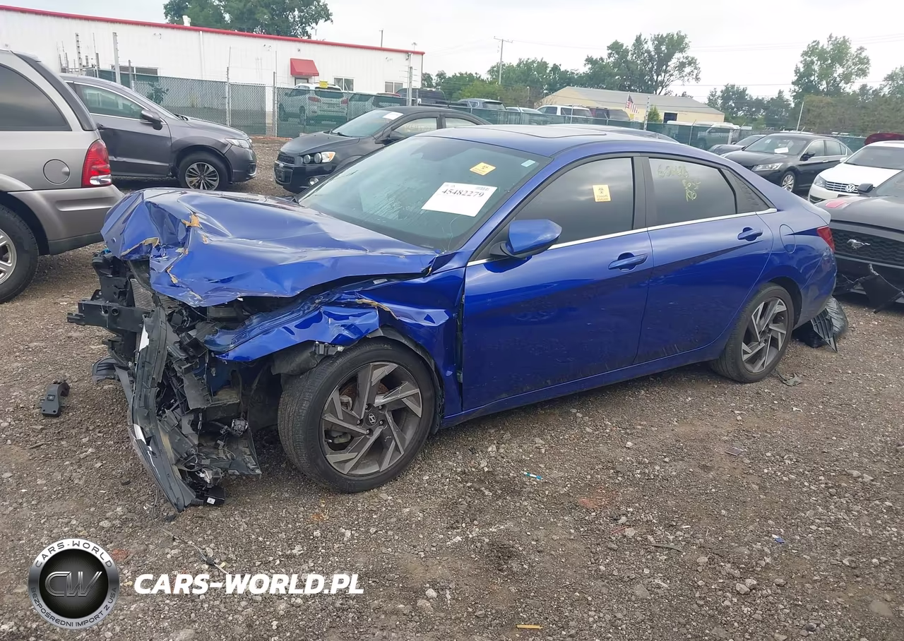 2024 Hyundai Elantra Sel VIN:KMHLS4DG7RU671060 - 2