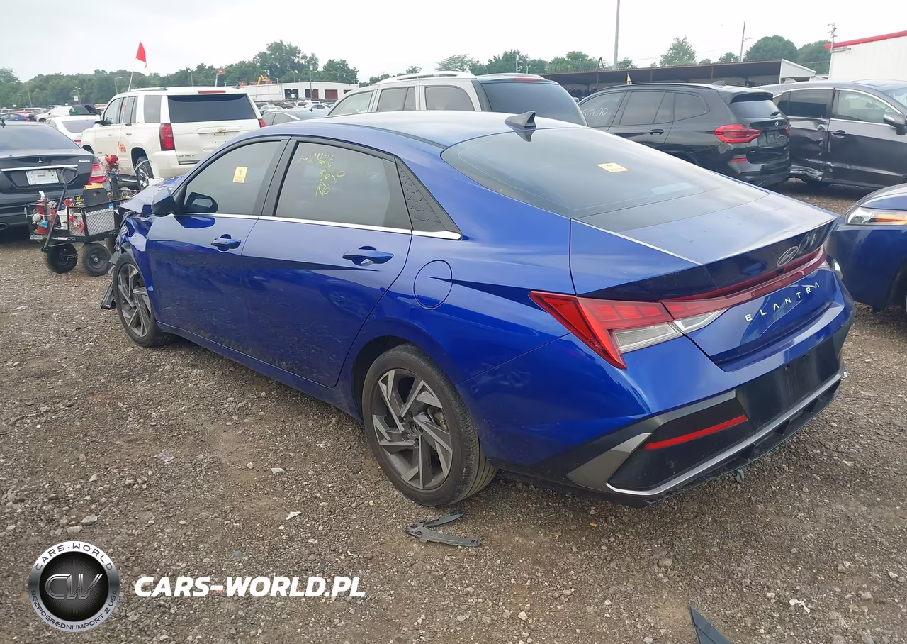 2024 Hyundai Elantra Sel VIN:KMHLS4DG7RU671060 - 3