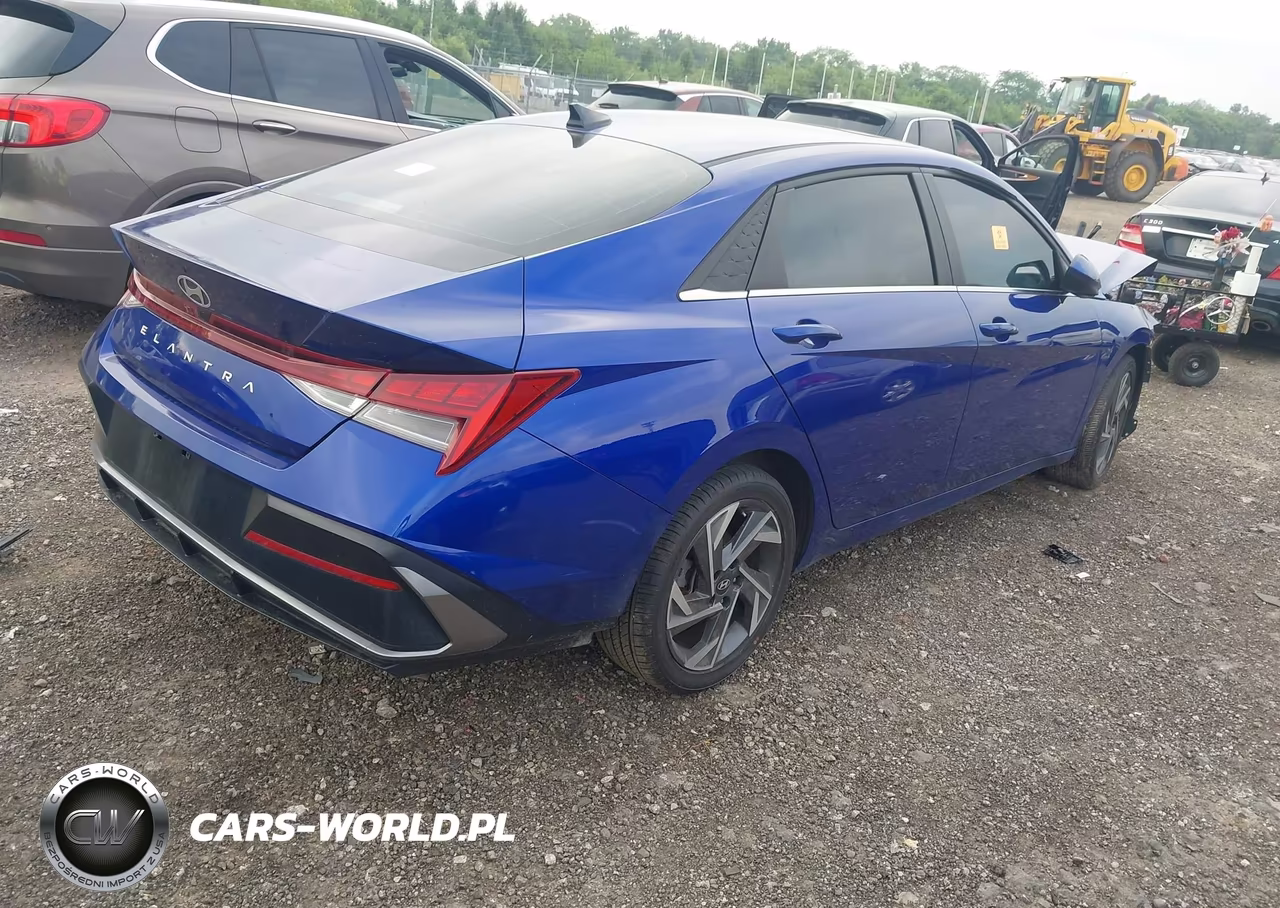 2024 Hyundai Elantra Sel VIN:KMHLS4DG7RU671060 - 4