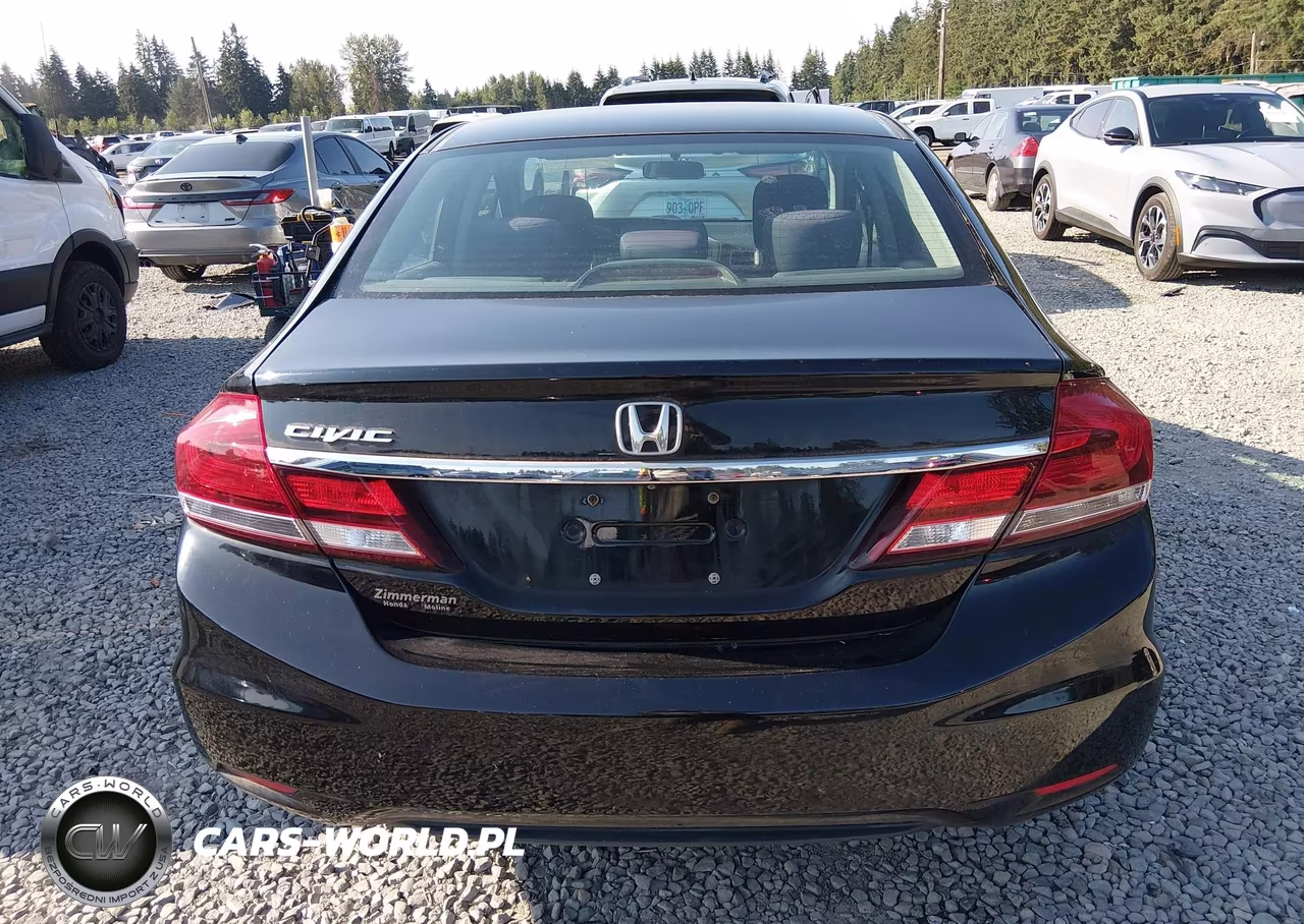 2014 Honda Civic Lx VIN:19XFB2F56EE018830 - 16