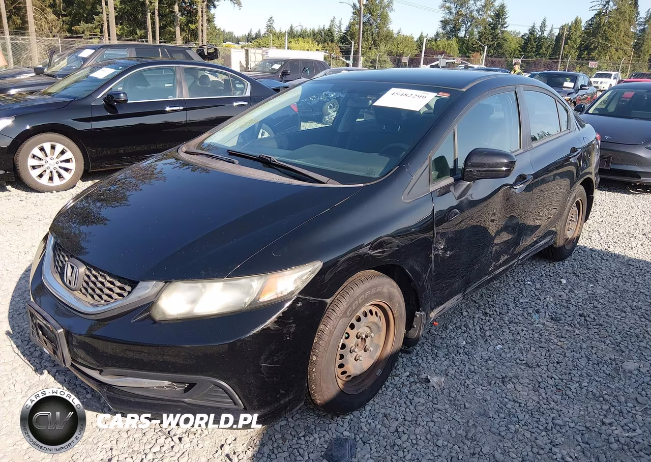 2014 Honda Civic Lx VIN:19XFB2F56EE018830 - 2