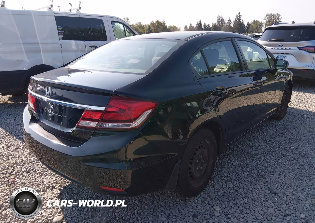 2014 Honda Civic Lx VIN:19XFB2F56EE018830 - 4
