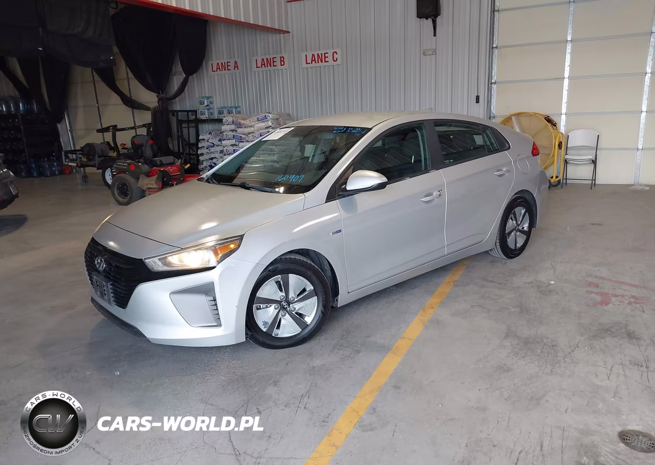 2019 Hyundai Ioniq Hybrid Blue VIN:KMHC65LC6KU160907 - 2