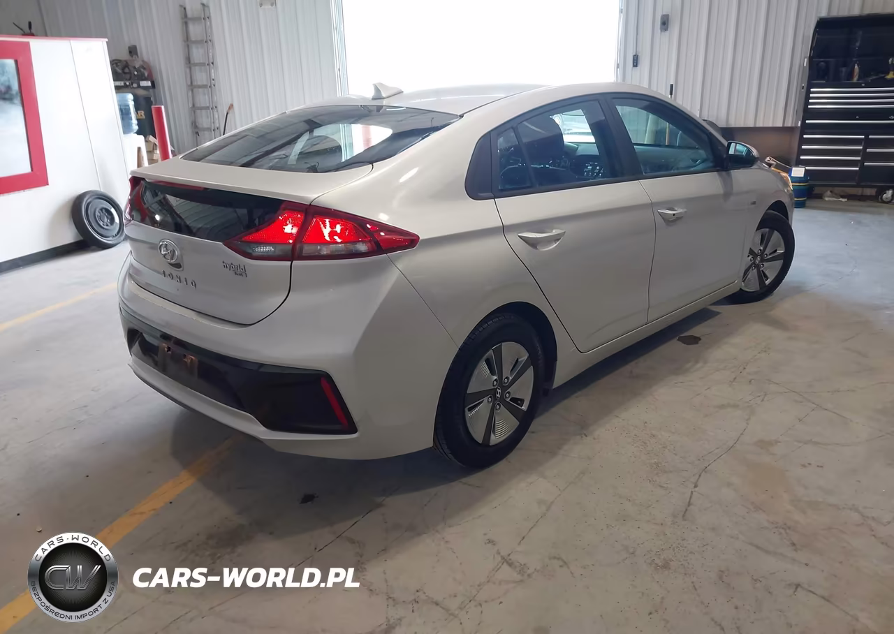 2019 Hyundai Ioniq Hybrid Blue VIN:KMHC65LC6KU160907 - 4