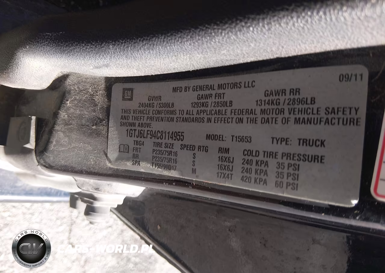 2012 GMC Canyon Work Truck VIN:1GTJ6LF94C8114955 - 9