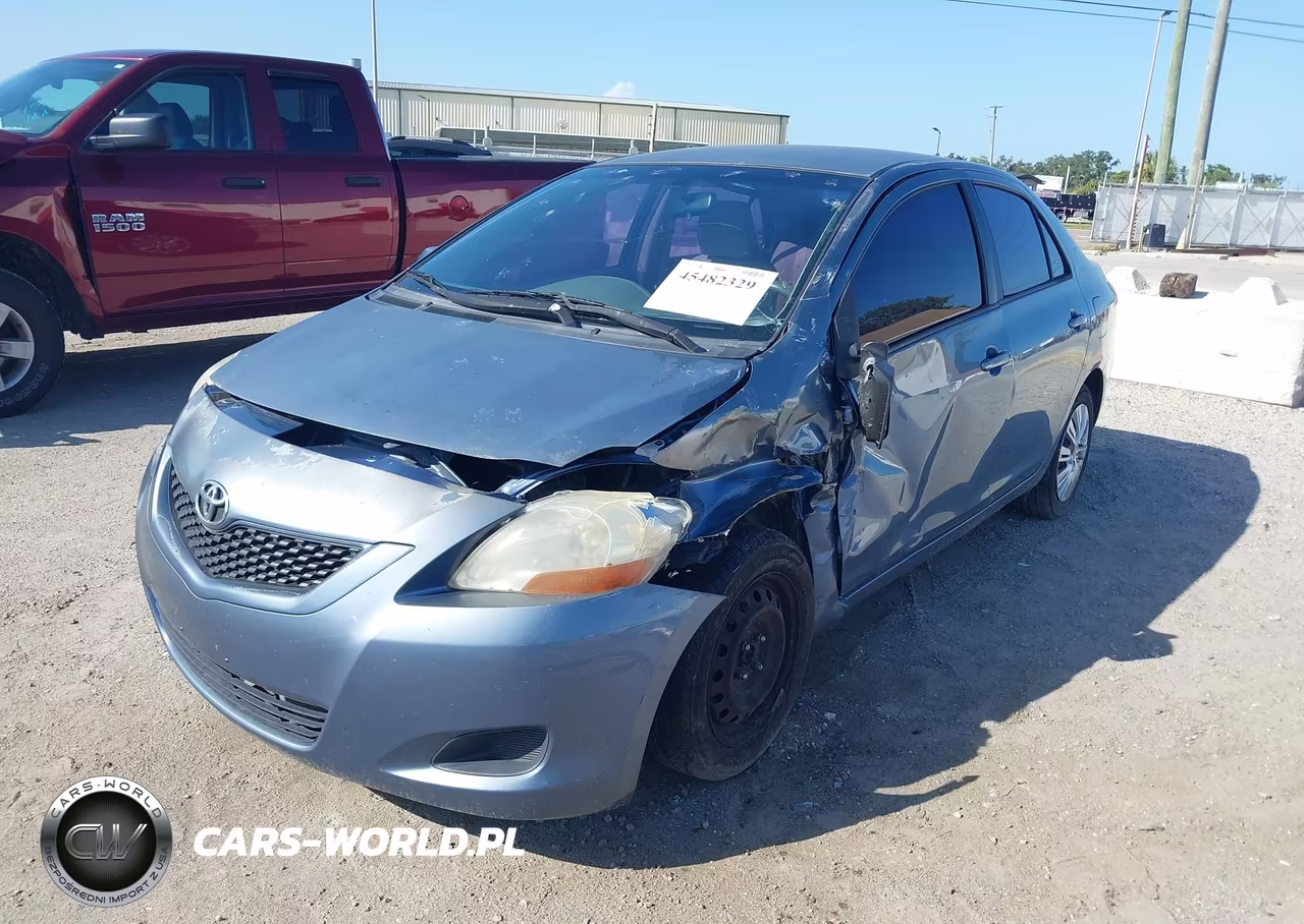 2010 Toyota Yaris VIN:JTDBT4K32A1392599 - 2