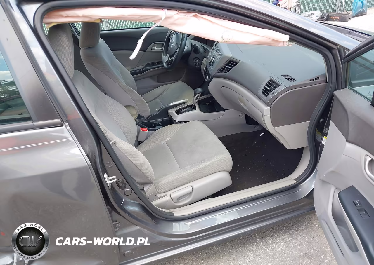 2012 Honda Civic Lx VIN:19XFB2F58CE021404 - 5