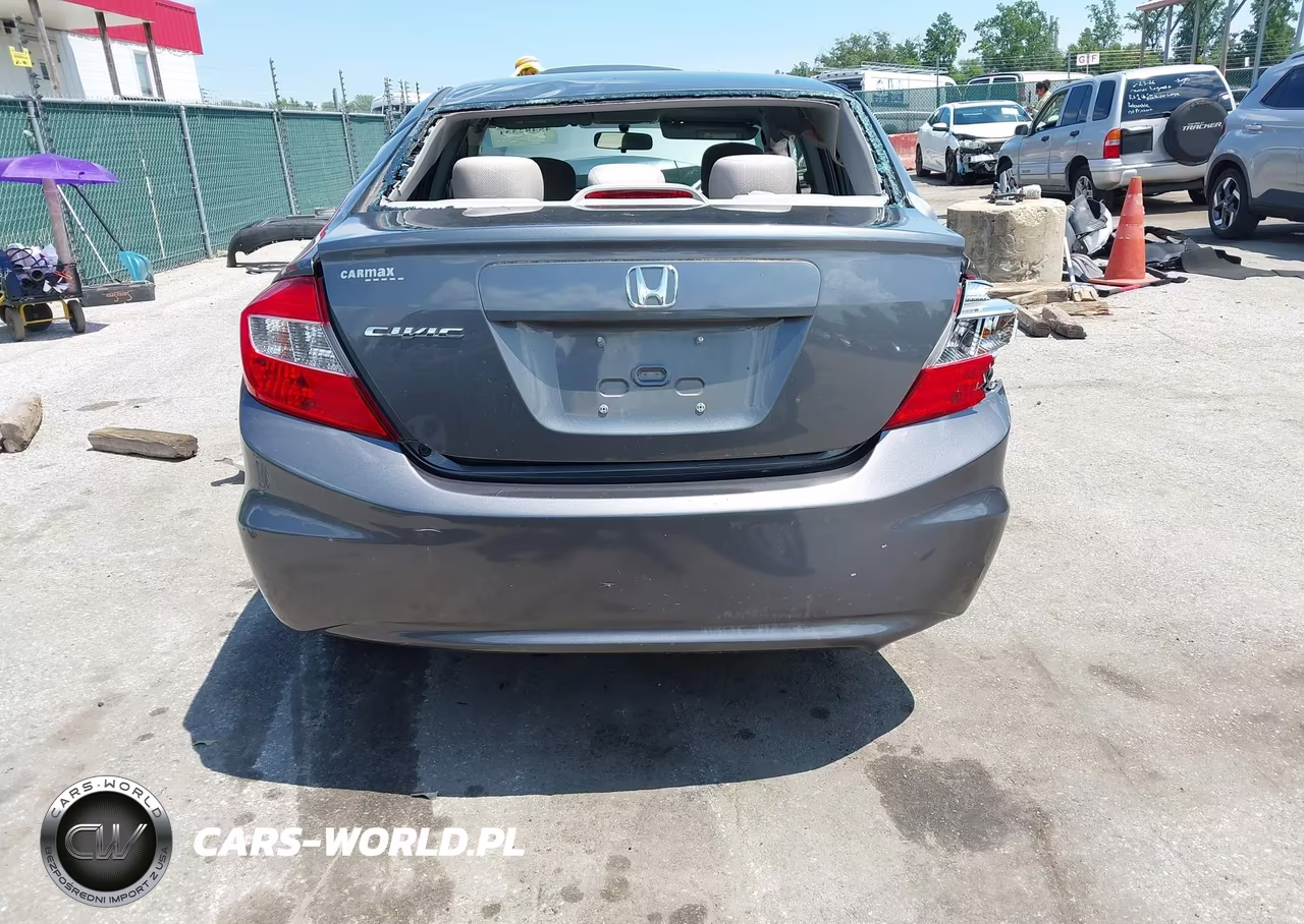 2012 Honda Civic Lx VIN:19XFB2F58CE021404 - 6