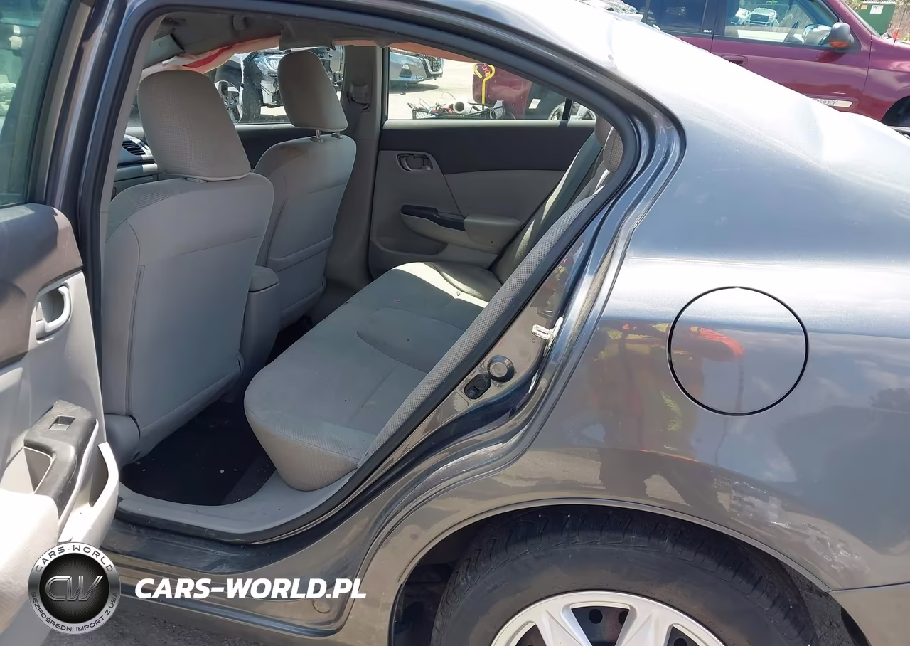 2012 Honda Civic Lx VIN:19XFB2F58CE021404 - 8