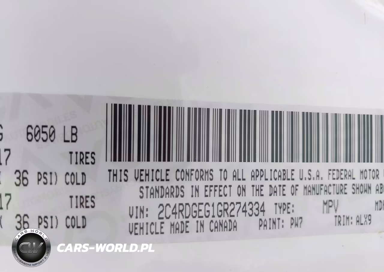 2016 Dodge Grand Caravan R-T VIN:2C4RDGEG1GR274334 - 9