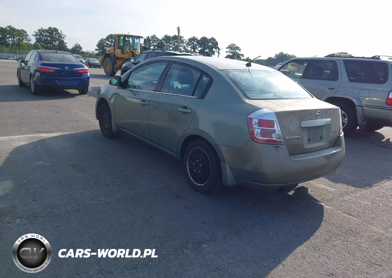 2007 Nissan Sentra 2.0S VIN:3N1AB61E97L684705 - 3