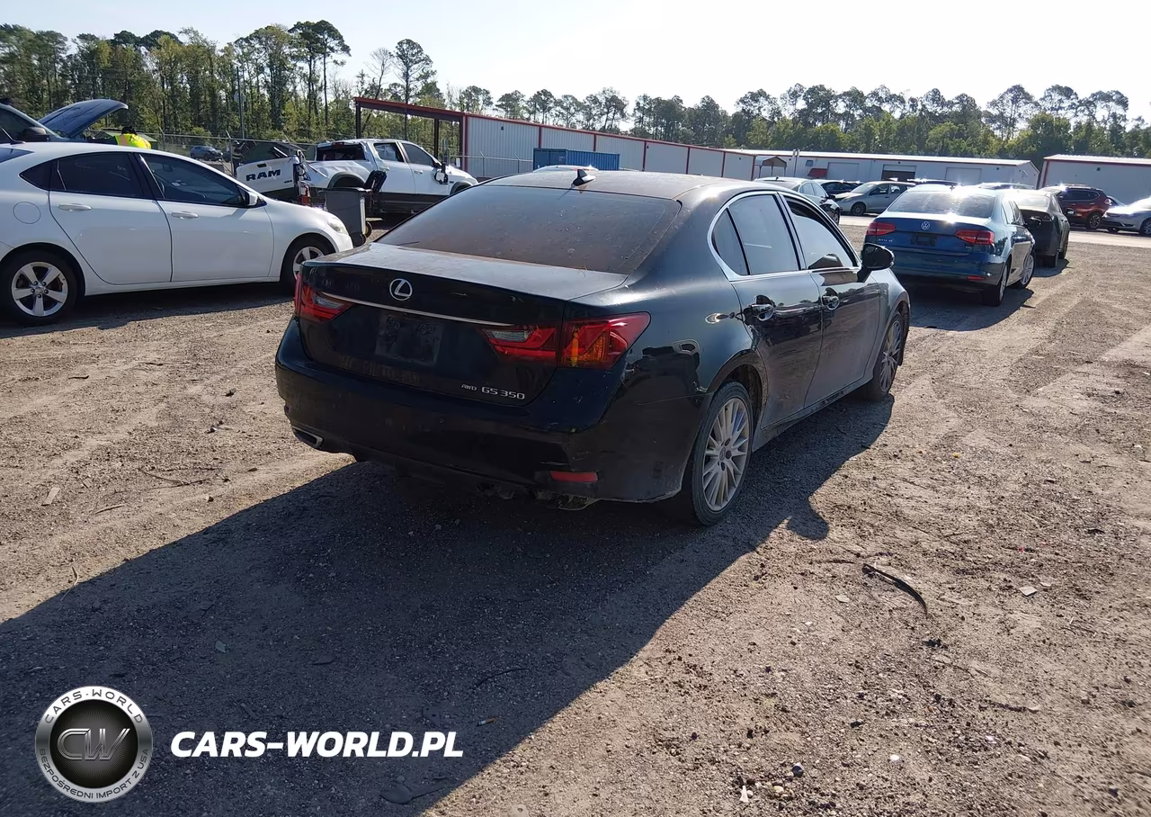 2013 Lexus Gs 350 VIN:JTHCE1BLXD5001420 - 4