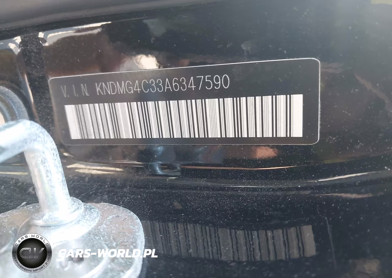2010 Kia Sedona Lx VIN:KNDMG4C33A6347590 - 9