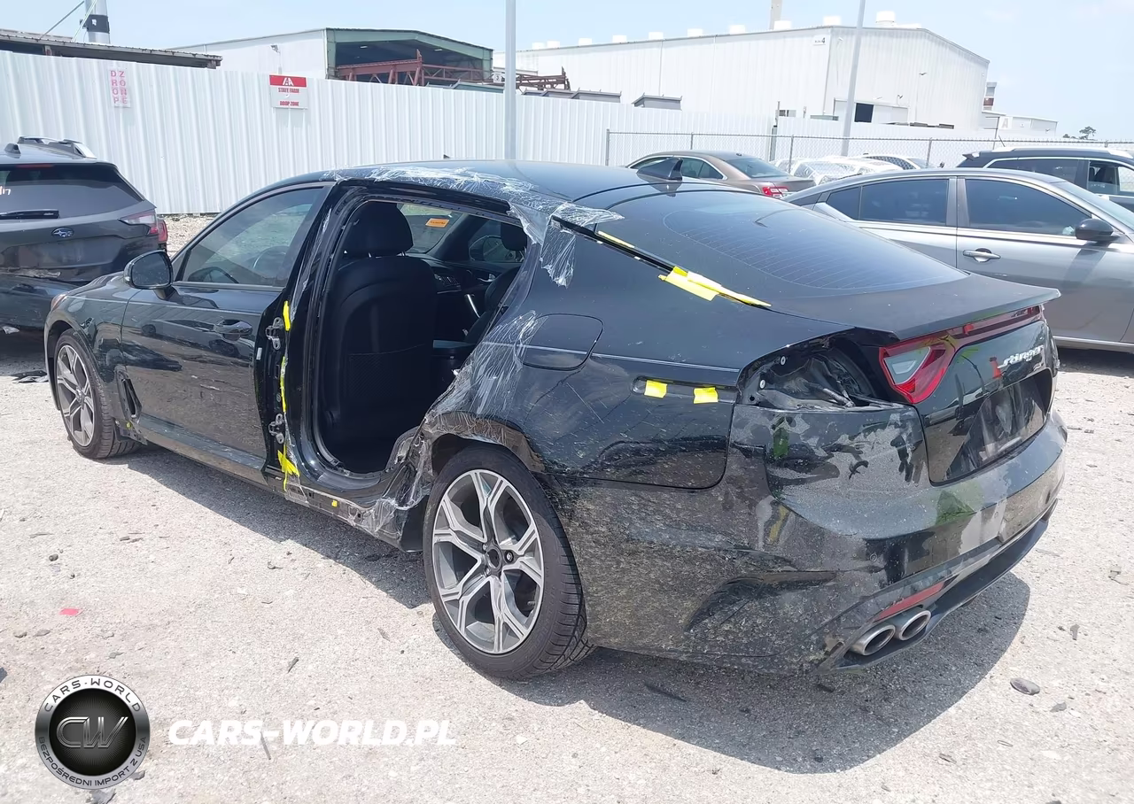 2020 Kia Stinger Gt-Line VIN:KNAE15LA6L6076938 - 3