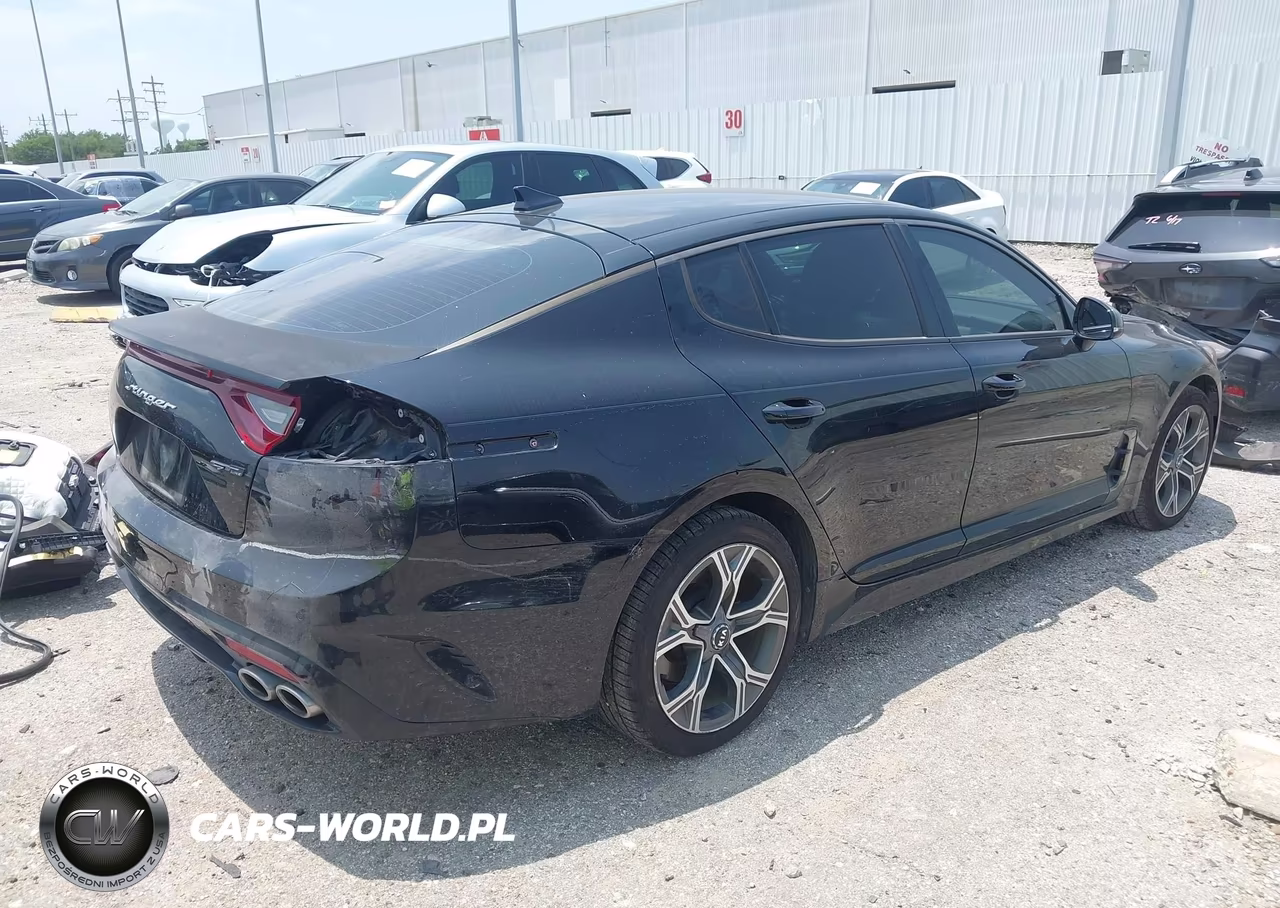 2020 Kia Stinger Gt-Line VIN:KNAE15LA6L6076938 - 4
