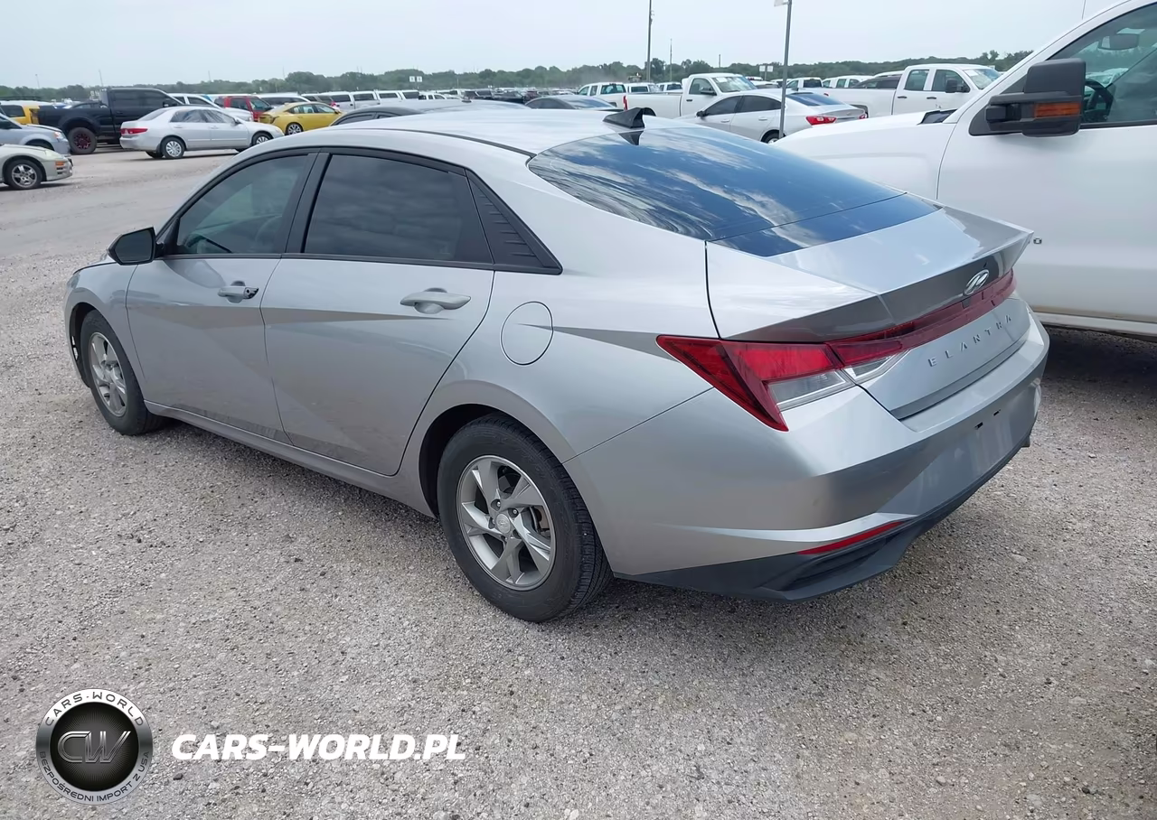 2021 Hyundai Elantra Se VIN:5NPLL4AG2MH044419 - 3