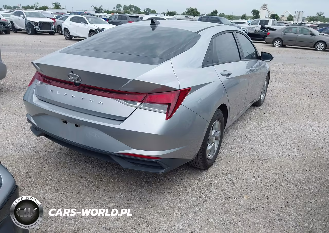 2021 Hyundai Elantra Se VIN:5NPLL4AG2MH044419 - 4