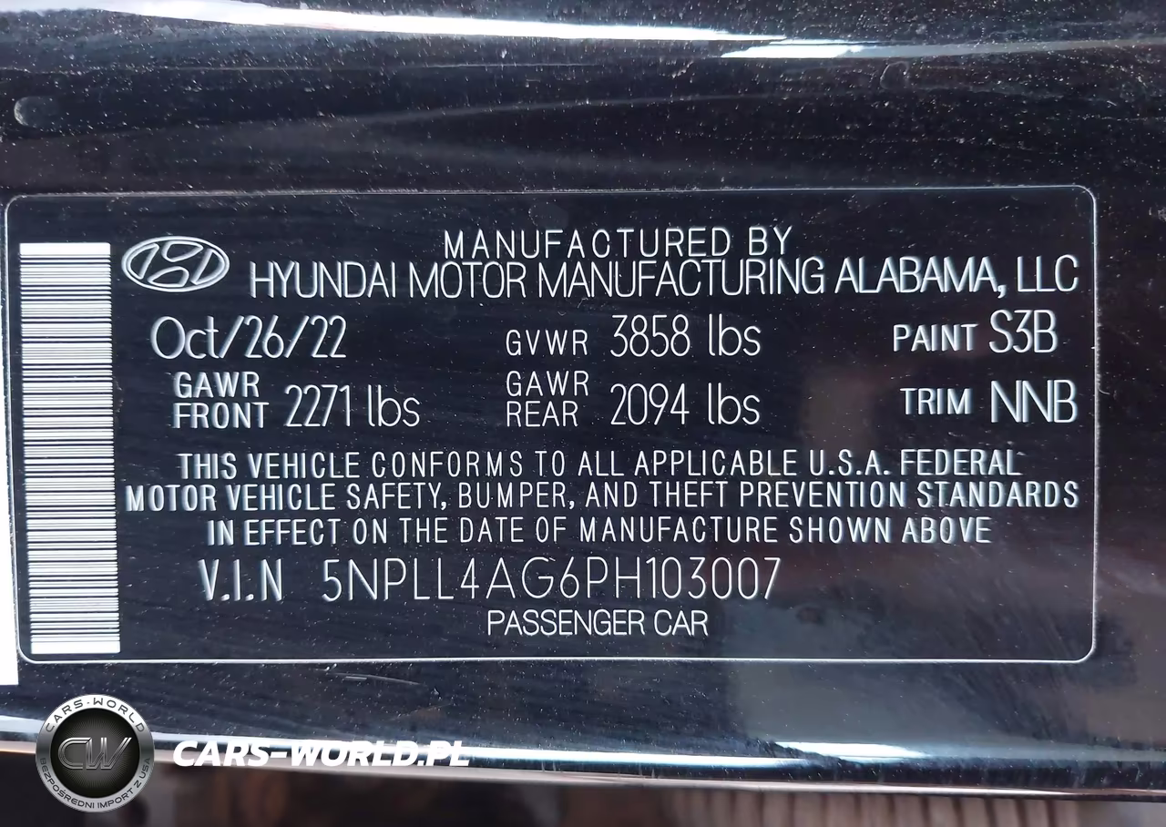 2023 Hyundai Elantra Se VIN:5NPLL4AG6PH103007 - 9