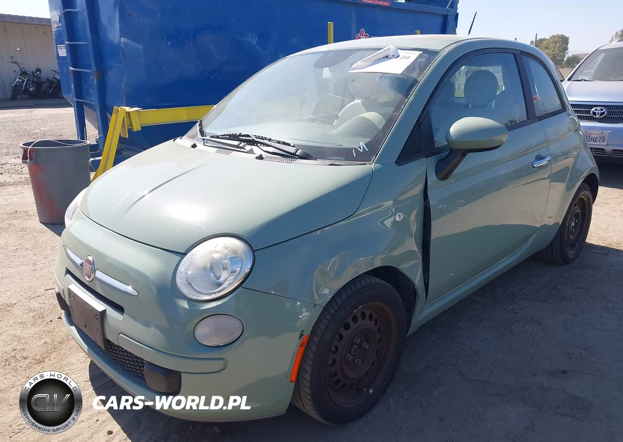 2013 Fiat 500 Pop VIN:3C3CFFAR3DT682039 - 2