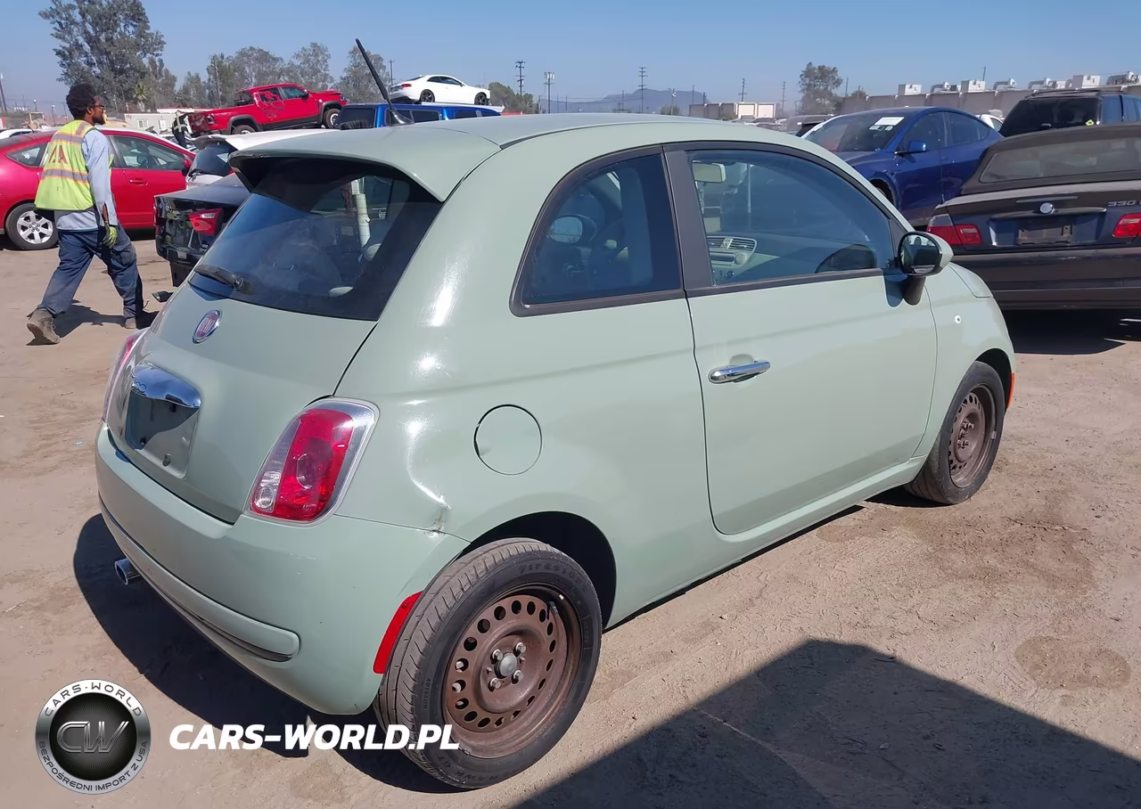 2013 Fiat 500 Pop VIN:3C3CFFAR3DT682039 - 4