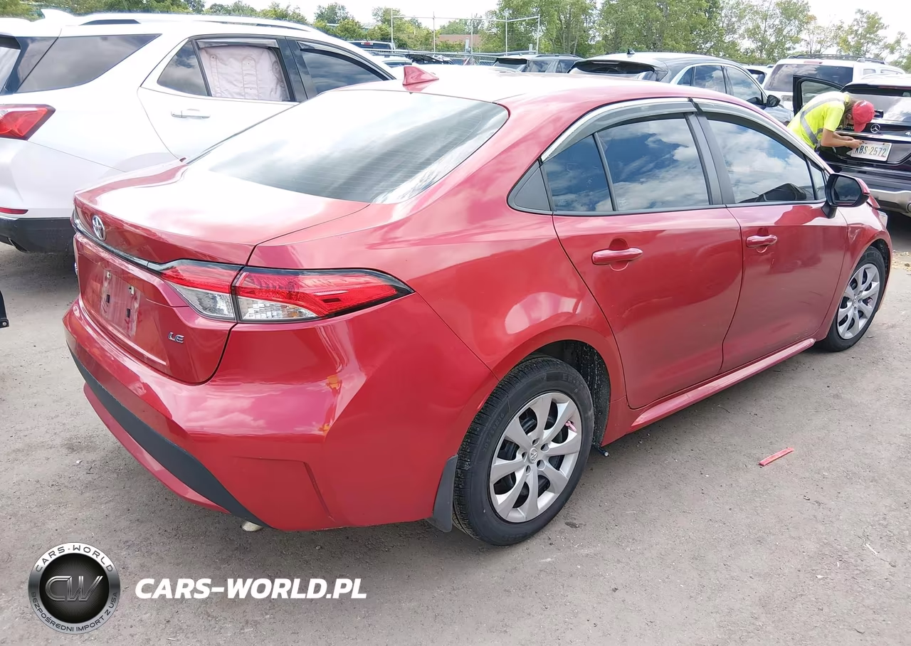 2020 Toyota Corolla Le VIN:5YFEPRAE1LP131559 - 4