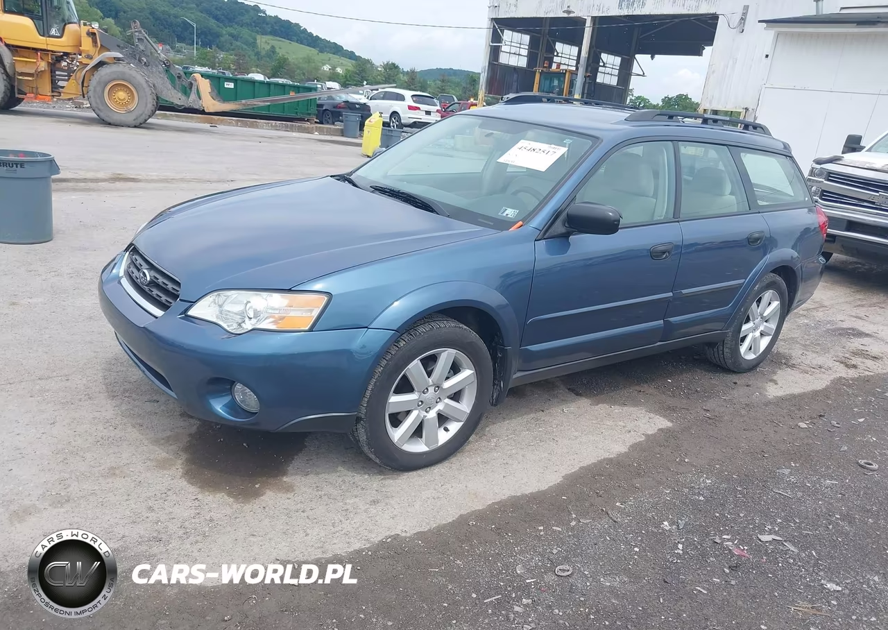 2006 Subaru Outback 2.5I VIN:4S4BP61C866302346 - 2