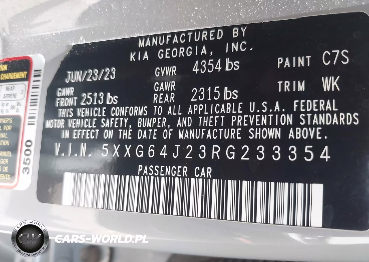 2024 Kia K5 Gt-Line VIN:5XXG64J23RG233354 - 9