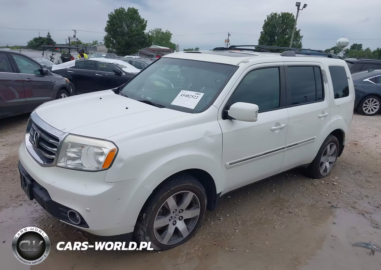 2013 Honda Pilot Touring VIN:5FNYF4H95DB035975 - 2