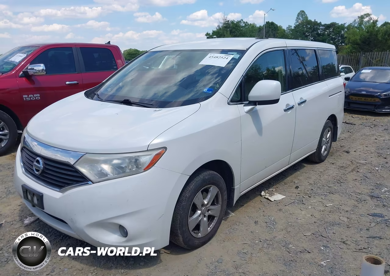 2012 Nissan Quest Sv VIN:JN8AE2KP3C9050939 - 2