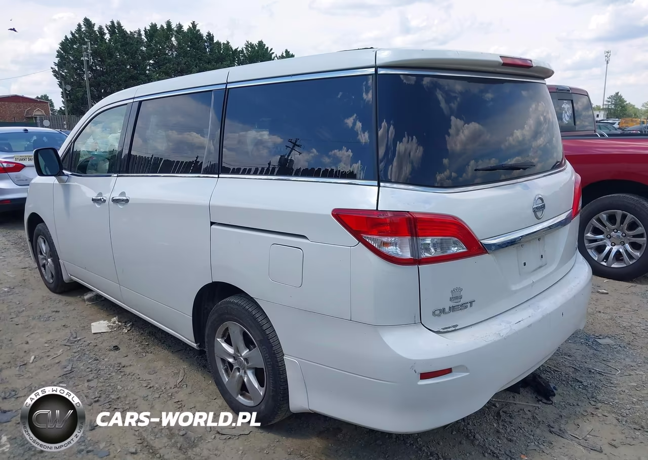 2012 Nissan Quest Sv VIN:JN8AE2KP3C9050939 - 3