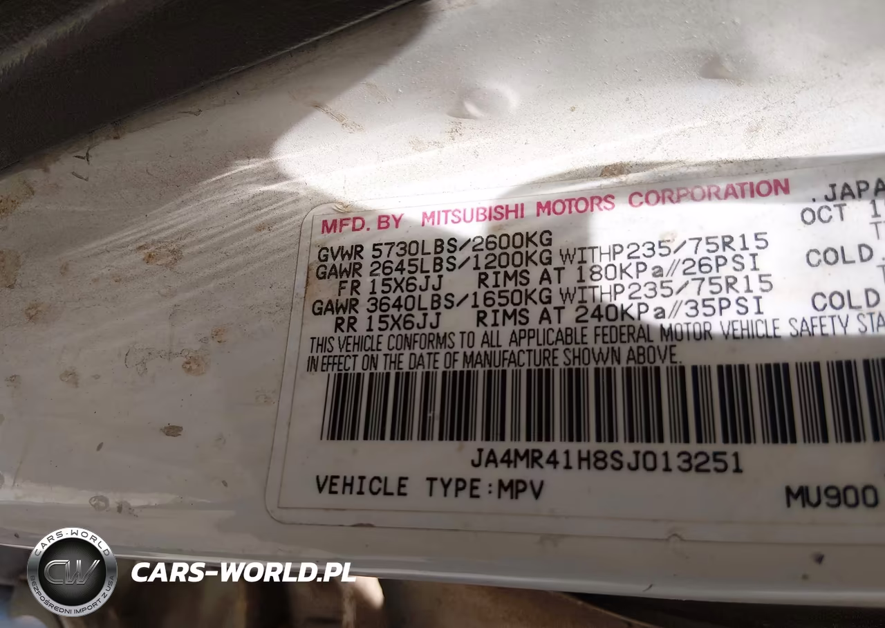 1995 Mitsubishi Montero Ls VIN:JA4MR41H8SJ013251 - 9
