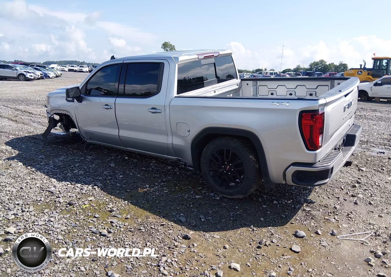 2021 GMC Sierra 1500 4Wd Short Box Elevation VIN:3GTU9CED4MG191430 - 3