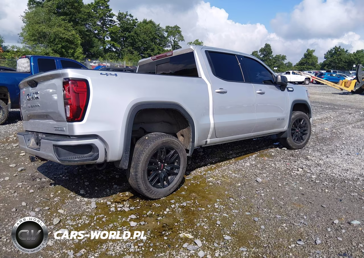 2021 GMC Sierra 1500 4Wd Short Box Elevation VIN:3GTU9CED4MG191430 - 4