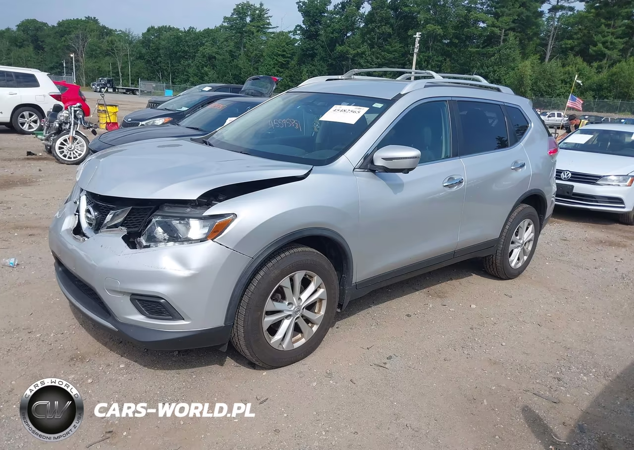 2016 Nissan Rogue Sv VIN:JN8AT2MV0GW146293 - 2