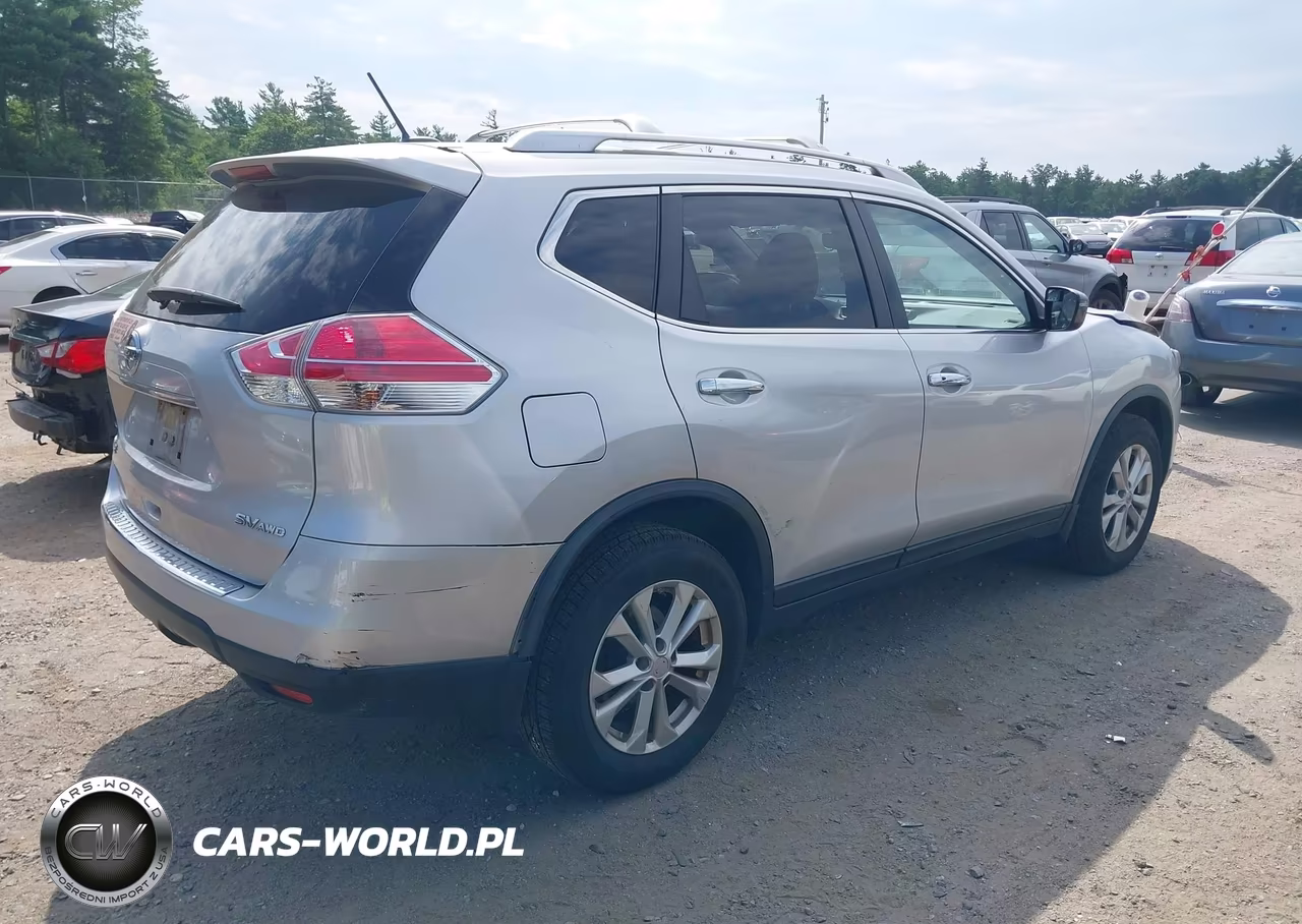 2016 Nissan Rogue Sv VIN:JN8AT2MV0GW146293 - 4